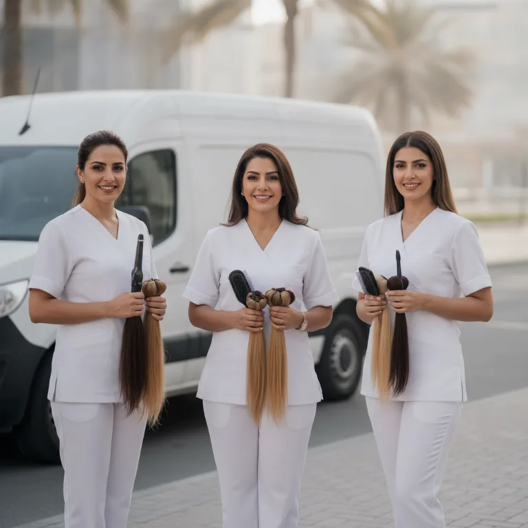 Hair Extensions team in Musaffah