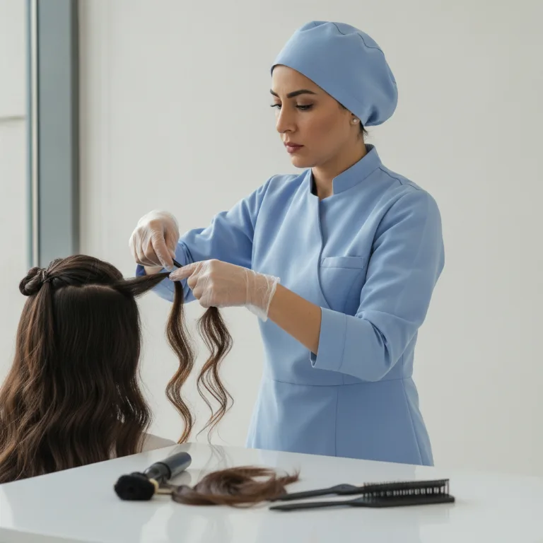 Hair Extensions service in Musaffah